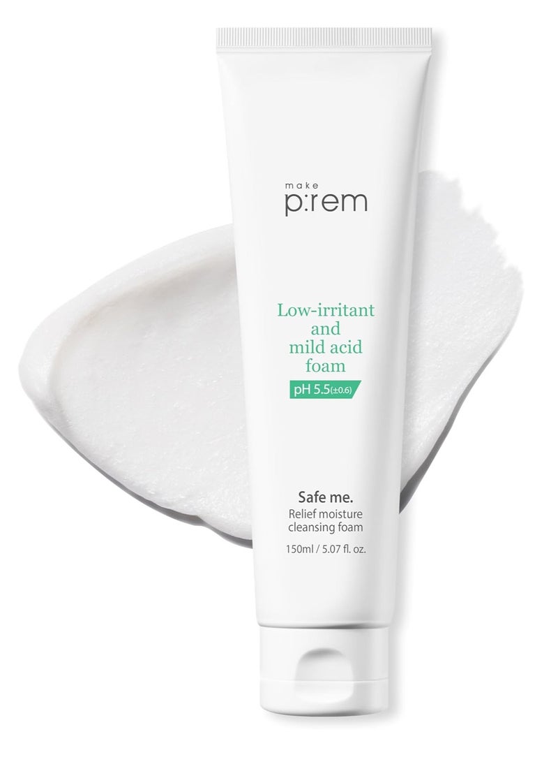 MAKEP:REM Make P:Rem Safe Me. Relief Moisture Cleansing Foam 150ml - Image 1